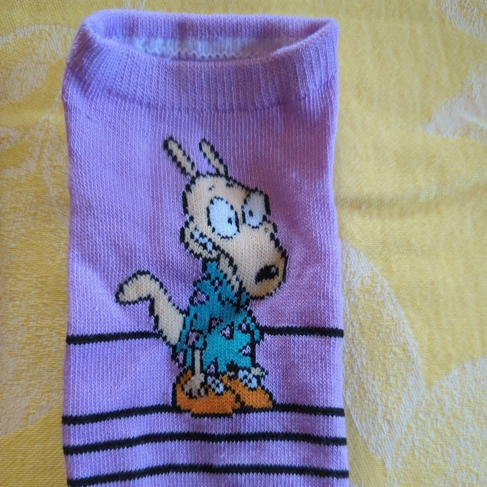 Nickelodeon SpongeBob 90's Characters‎ Socks Mens Size 6 - 12 NEW